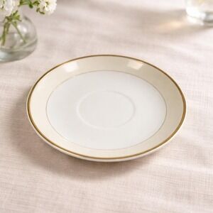 Noritake Dawn Saucer Gold Trim Replacement Vintage 5.5 Inch